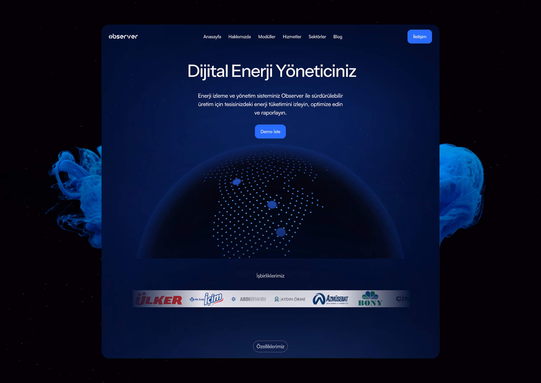 Observer – Akıllı Enerji Yönetimi Artık Basit Vision